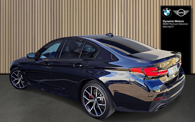 BMW Seria 5 cena 184900 przebieg: 113565, rok produkcji 2020 z Ciechocinek małe 596